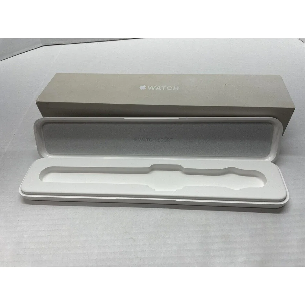 Apple Watch Empty BOX‎ ONLY Series 42 mm - With Hard Plastic White Box